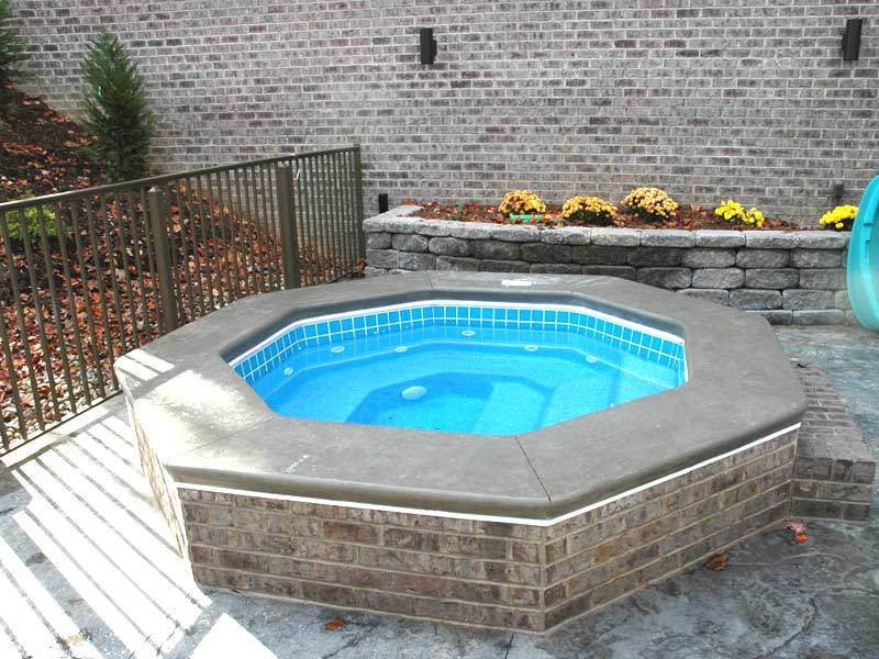 Inground Fiberglass Spa Hot Tub